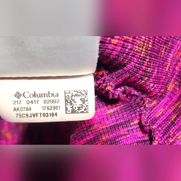 Columbia Women's Purple Quarter-Zip Pullover-Size XL - Picture 10 of 11